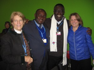 Friends from Ghana Carbon Covenant Tree Project  with Sally and Susan.